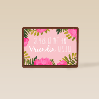 valentijn superblij met een vriendin als jij