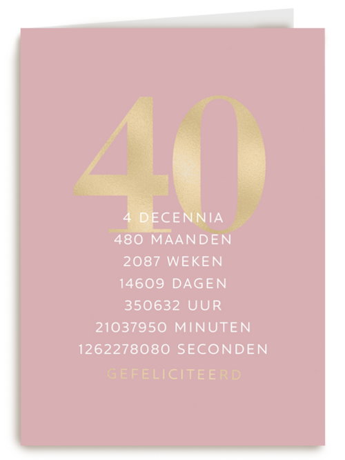 verjaardagskaart 40 480 maanden