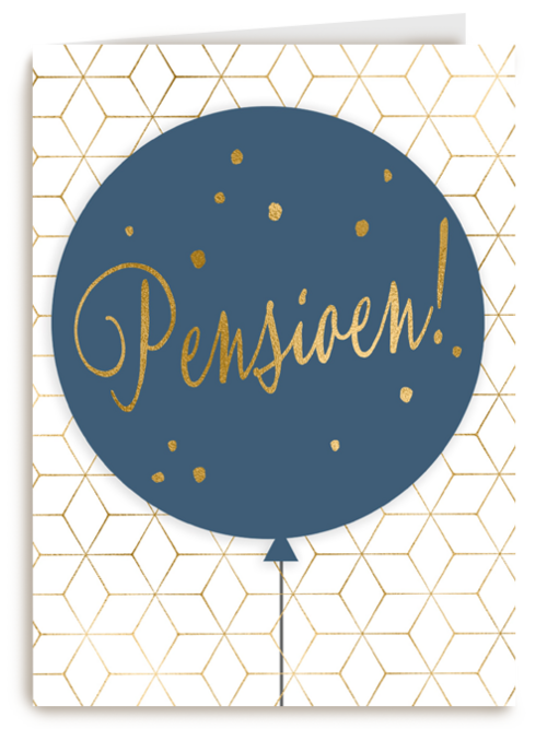 een leuke pensioenballon