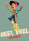 Toy Story kaart met Woody Heel veel succes