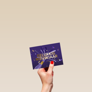 Gelukkig Nieuwjaar Champagne