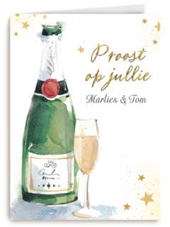 huwelijksjubileum proost op jullie