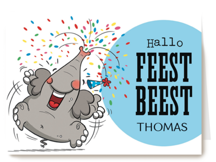 funny mail hallo feest beest