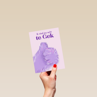 Tek gek Fluffy Hand
