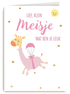 geboorte dochter lief klein meisje wat ben je leuk