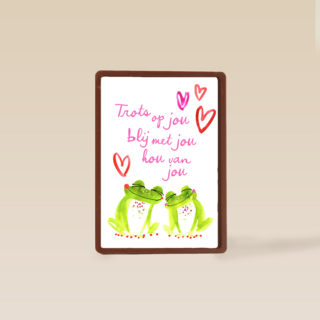 valentijnskaart klassiek blij met jou hou van jou