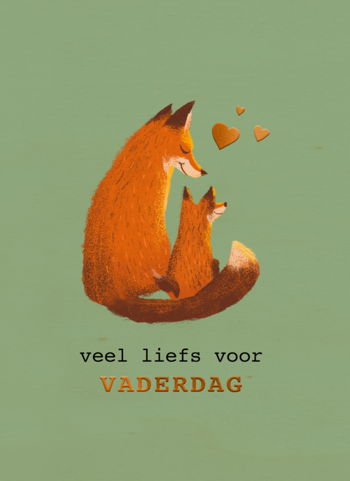 2 Vosjes Veel liefs voor Vaderdag