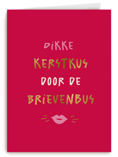 Dikke Kerstkus Door De Brievenbus