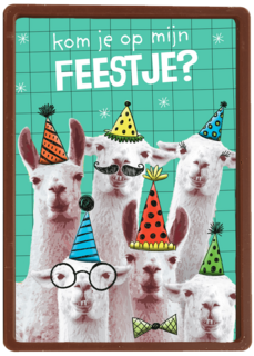 kom jij op mijn lamafeestje