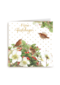 Kerstkaart klassiek Marjolein Bastin Winterkoninkje