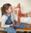 Happy Horse Fox Flore Knuffel Rood Wit