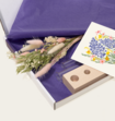 Brievenbuspakket Droogbloemen Baby Girl Roze