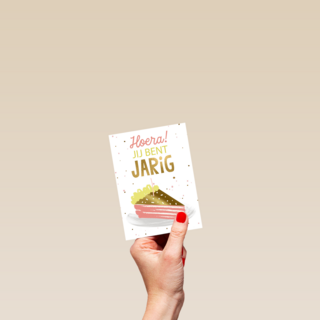 hoera taart jij bent jarig