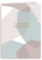 Condoleance kaart abstracte vlakken