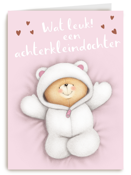 Forever Friends geboortefelicitatie dochter