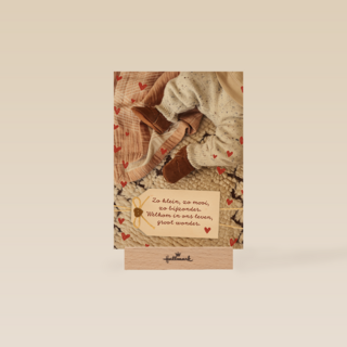 Geboortefelicitatie welkom in ons leven