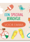 op kamp kaart met een speciaal berichtje