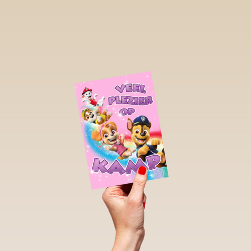 Paw Patrol veel plezier op kamp