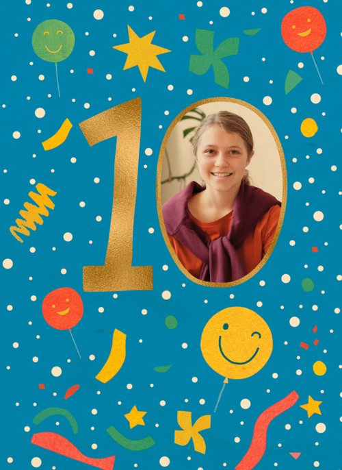 Gefeliciteerd 10 jaar fotokaart
