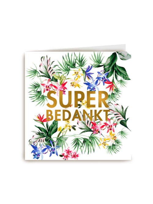 super bedankt jungle