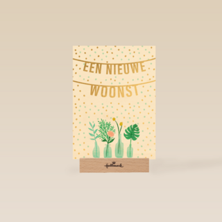 een nieuwe woonst aan een slinger