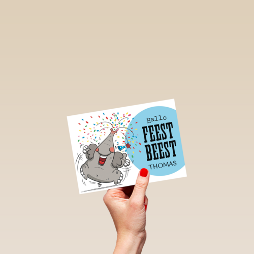 funny mail hallo feest beest