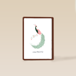 Complimentkaart je bent prachtig