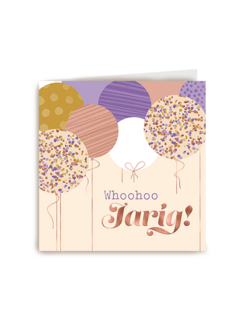 Verjaardagskaart Whoohoo Jarig