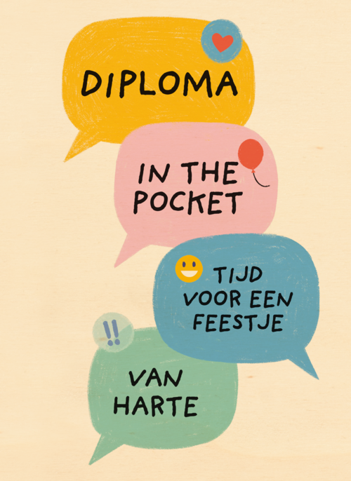 Diploma tijd voor een feestje