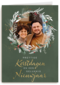 Prettige kerstdagen gelukkig nieuwjaar fotokaart