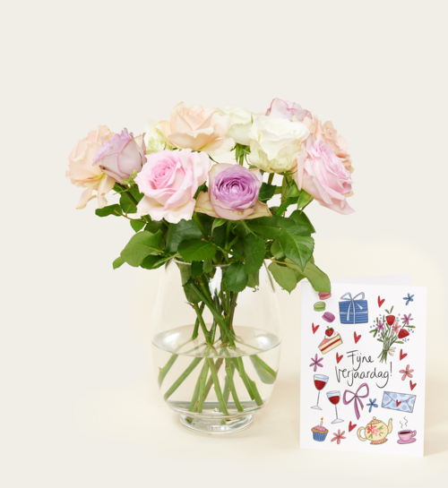 Brievenbusbloemen Pastel Crush