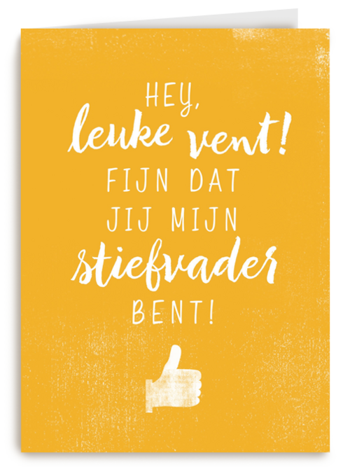 leuke vent fijn dat jij mijn stiefvader bent kaart