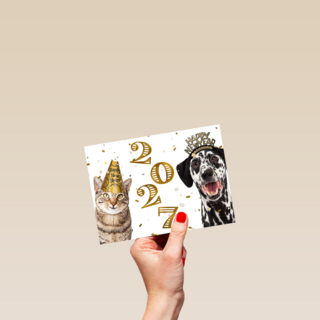 Happy New Year 2027 Hond En Kat