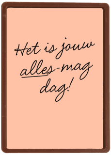 Verjaardagskaart hip Het is jouw alles mag dag