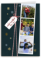 kerstkaart fotokaart fotostrip 3 kaders
