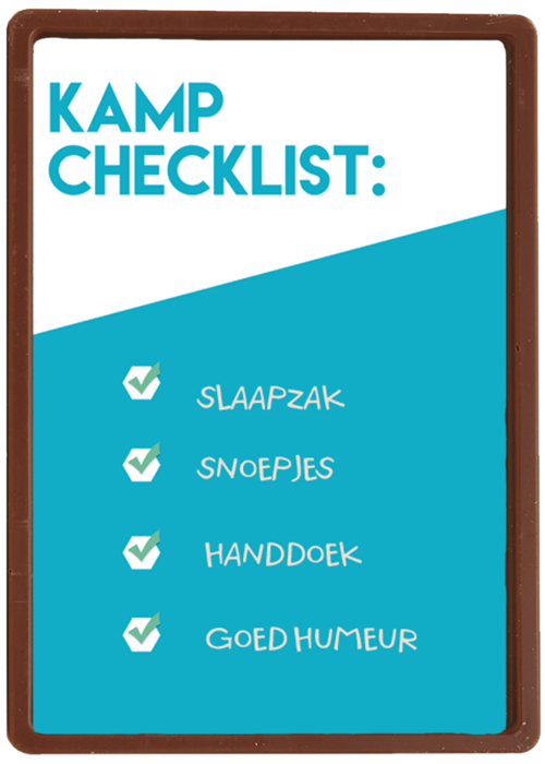 sporta op kamp kaart checklist