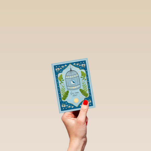 Een nieuw huis symbolic art