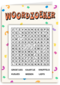 kaart voor kinderen woordzoeker spelletje corona quarantaine
