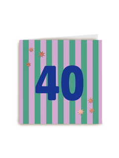 Kaart met leeftijd strepen groen roze