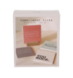 JENS Living Complimententegels Set 4x Dagelijkse Positiviteit