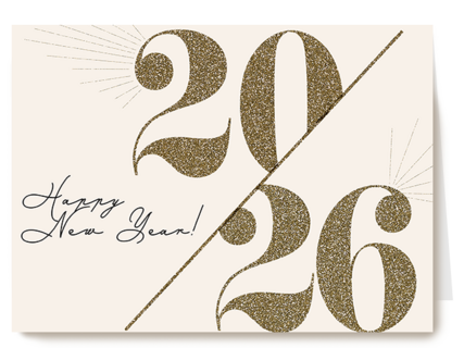 Nieuwjaar 2026 Goud Happy New year