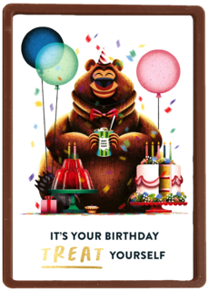 folio bear its your birthday treat yourself