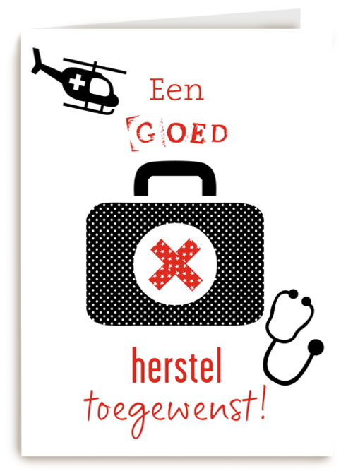 dokterskoffer goed herstel toegewenst