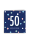 verjaardag kaart stijlvol leeftijd 50