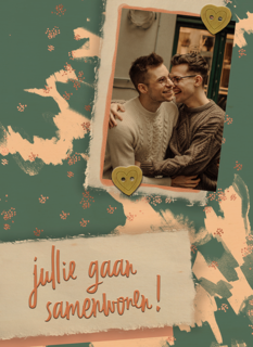 samenwonen fotokaart jullie gaan samenwonen