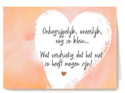 onbegrijpelijk oneerlijk nog zo klein