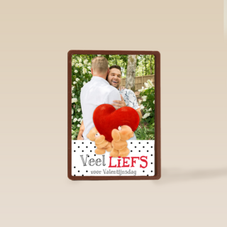 valentijn forever friends fotokaart veel liefs