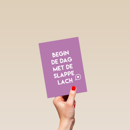 sporta op kamp kaart begin de dag met de slappe lach
