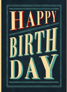 happy classic birthday