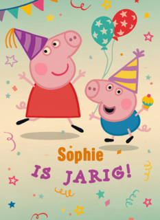 Peppa Pig is jarig